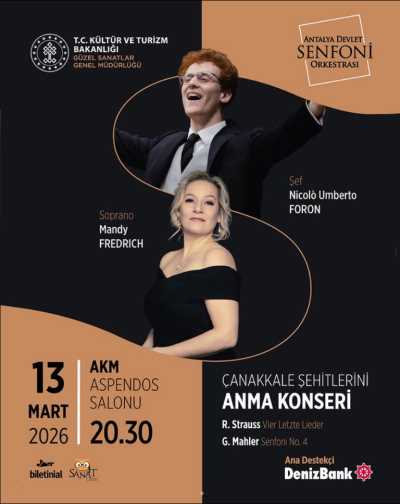 Antalya Devlet Senfoni Orkestrası, Çanakkale Şehitlerini Anma Konseri